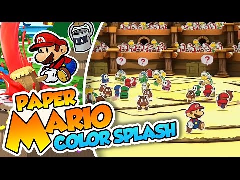 A Matter of Bones - #15 - Paper Mario Color Splash (Wii U) in Spanish