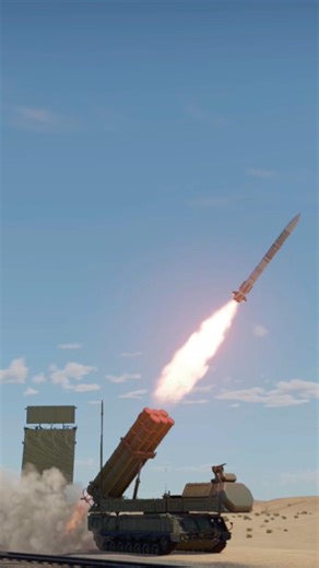 Russian Air-Defence System Launches Missile On Helicopter