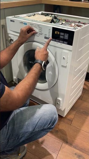 Zanussi washer dryer diagnostic mode