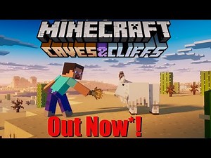 Minecraft 1.17 Is OUT NOW - Where Are The New Caves & Cliffs?