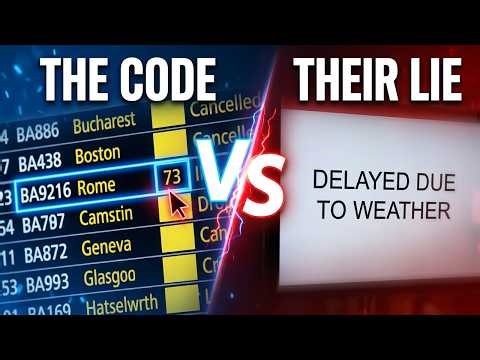 The Real Reason Your Flight Got Delayed (It's Not What They Say)