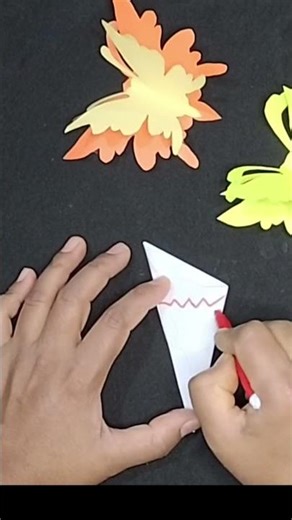 ❄️Easy paper snowflake craft ideas #shorts #trending #youtubeshorts