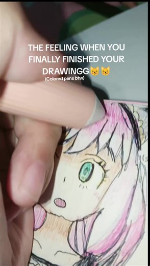 #drawing #anime #anya AAHH FINALLY SOMETHING GOOD:33