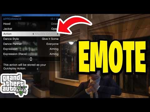 How To Emote GTA Online