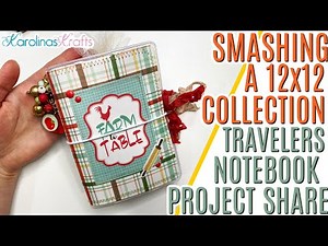 Farm to Table Traveler's Notebook Project Share and Farm Themed Travelers Notebook Project Share