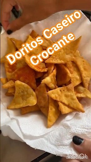 Doritos Caseiros Crocantes | Homemade Crispy Doritos – Receita Fácil e Rápida!