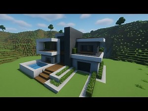 Modern Minecraft House Build - Clean Design & Stunning Details