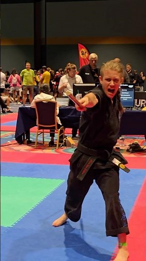 World Championship Black Belt Martial Arts Form Performance #martialarts #taekwondo #karate