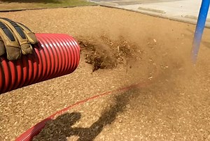 Mulch Blowing - Smith Creek