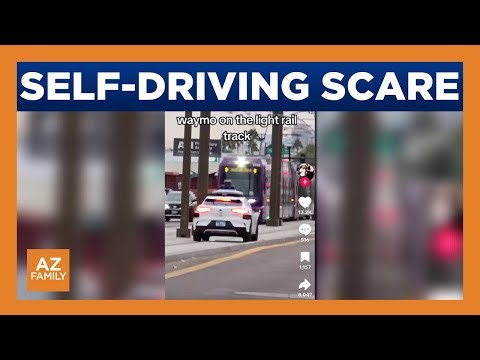 Waymo getting stuck on Phoenix rail rail tracks raises safety concerns