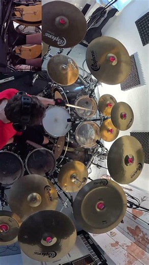 HELLOWEEN | HOW MANY TEARS | DRUM COVER | BOSPHORUS CYMBALS #shorts #end