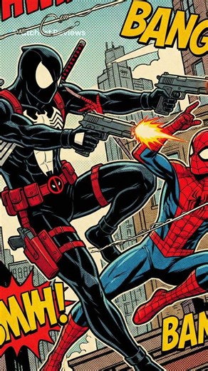 Why Even Venom is Terrified of Deadpool! 😱💀 #shorts