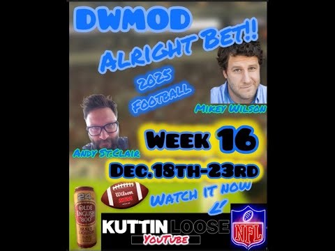 DWMOD Allright Bet! Football '25 Week 17