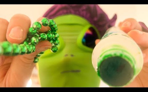 【Cosmic Alien】ASMR 外星人改造💚实际相机触摸、第一人称、lofi、不说话、个人关注