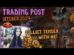 No Sylvanas Mog for Halloween?! 🎃 WoW Trading Post October 2024 | Collect Trader's Tender With Me!