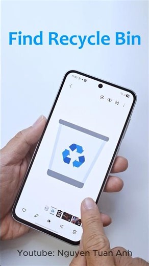 How to find recycle bin on android phone