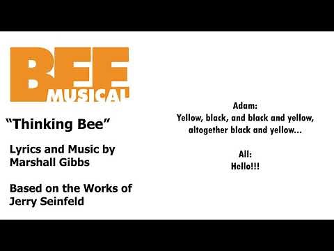 Thinking Bee - Bee Musical - OFFICIAL LYRICS VIDEO