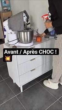 My kitchen was a major clean-up: an incredible transformation!