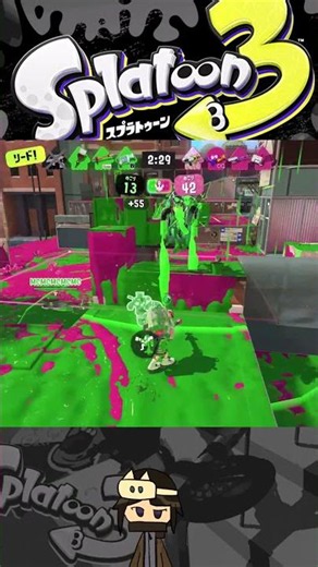 赤だから出来る行動 #スプラトゥーン3 #赤鉛筆