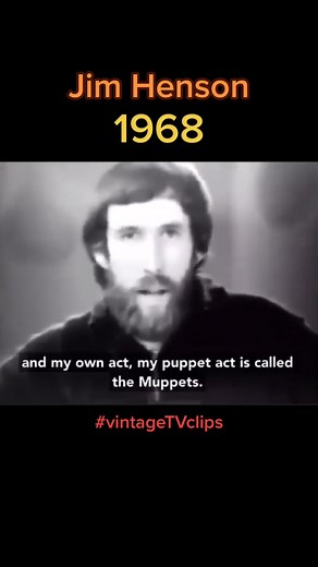 Jim Henson 1968. #jimhenson #muppets #vintageTVclips