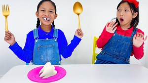 Andrea and Eva both get wiggly teeth at school! Andrea feels shy and tries to hide her missing tooth 😬 but Eva reminds her that losing teeth is totally normal and part of growing up! 💖 From funny classroom moments to soccer game surprises ⚽, the girls learn that losing a tooth can actually be exciting, especially when the Tooth Fairy is on the way! And don’t forget to brush your tooth before putting it under your pillow! 🪥🌙 💭 What would YOU do if your tooth got wiggly at school—tell a frien