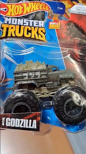 Godzilla Hot Wheels Monster Trucks at Walmart