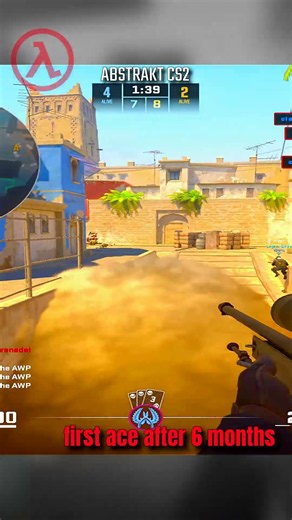 first ace after 6 mo break | CS2 #gaming #cs2 #counterstrike2 #awp