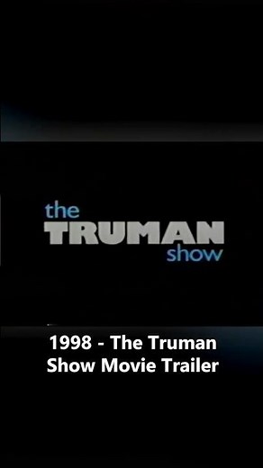 1998 - The Truman Show Movie Trailer - theVHSfiles