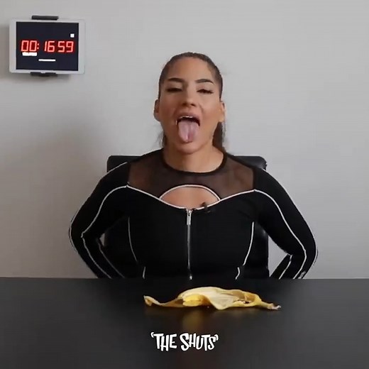152K views · 1.8K reactions | World Record for eating a banana with no hands  | Leah Shutkever | Facebook