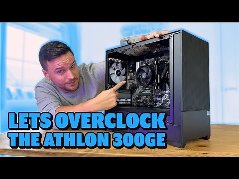 Let's OVERCLOCK The AMD Athlon 300GE