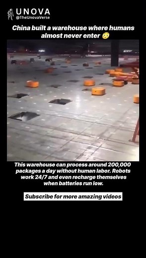 This Warehouse Runs Without Humans 😳📦🤖