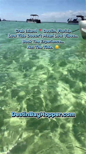 Crab Island | Destin, Florida | Low Tide