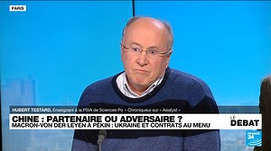 5K views · 126 reactions | #Macron  va-t-il évoquer la question de Taïwan en Chine ? Selon Hubert Testard, enseignant à Sciences Po, même si Emmanuel Macron ne le souhaite pas, le président chinois Xi Jinping va l'amener à se prononcer sur le sujet. Suivez l'intégralité du #DébatF24 ici ➡️ f24.my/9Not.f | Le Débat - France 24 | Facebook