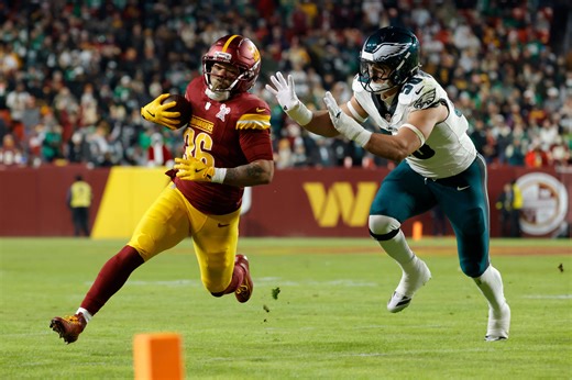 What channel is Eagles vs Commanders NFL game today? Start time, schedule, where to watch, streaming