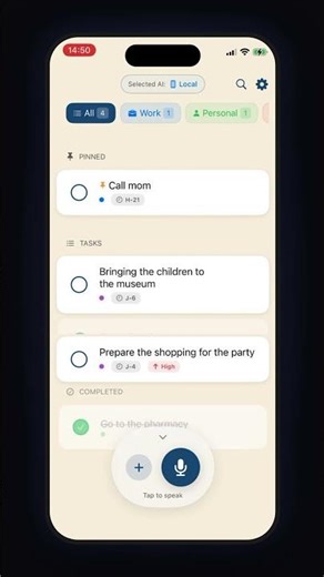 Turn your voice into tasks instantly