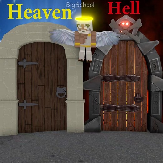 Does Jax Deserve To Go To Heaven #minecraft #minecraftmemes #minecraftvideos #minecrafter #minecraftbuild #minecraftclips #gaming #reels #twitch #tiktok #article #minecraftanimation #minecraftzombie #skibiditoilet #minecraftcanada #minecraftusa #minecraftjapan #monsterschool #minecraftaustralia | BigSchool Minecraft