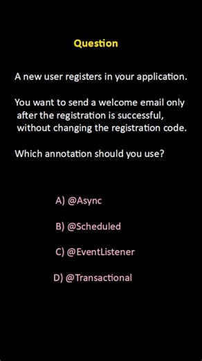 @EventListener in Spring Boot 🔥 Real Interview Scenario | Java Interview Question