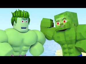 Minecraft VS Roblox Zombie and Zomma Life | Minecraft Animation