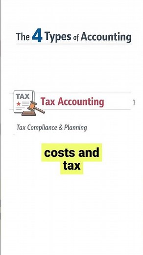 The 4 Types of Accounting Explained Fast