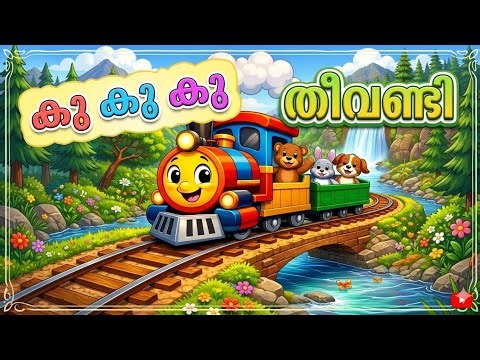 Koo Koo Koo Koo theevandi #traincartoon #cartoonvideo #youtubeshorts.
