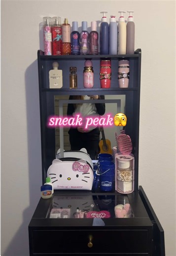 yayy I think this is so cute 💞 #vanitysetup #pregnant #cameoexpecting #fyp