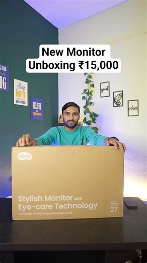 Benq Monitor Unboxing | Benq GW2790Q Best Monitor Under ₹15,000