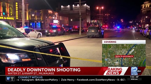 Deadly shooting outside bars on Milwaukee's Water Street