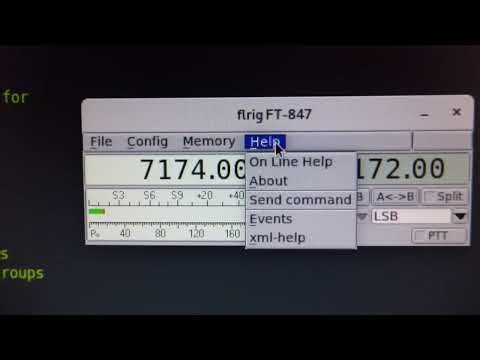 Ovládání mcHF-QRP transceiveru z linuxu.