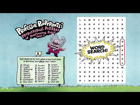 Captain Underpants | Double Crunchy Book o' Fun | Activities, Games & More from Dav Pilkey!