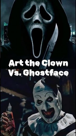Art the Clown vs. Ghostface: The Ultimate Horror Showdown!