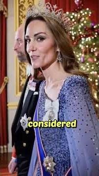 Why Kate Waited Until Marriage for Her Tiara #katemiddleton #royalfamily #tiara