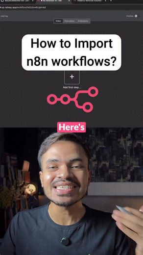 Manthan Patel | Lead Gen Man on Instagram: "🎃 Import ready-made workflow into your n8n setup in seconds. Just head to the official n8n templates site, pick from 3,500+ automations, copy the JSON, and paste it directly into your n8n account. No setup. No config. Just plug and run."