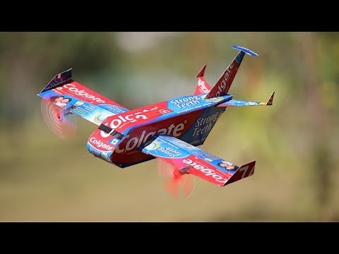 How to make a airplane - Colgate Aeroplane