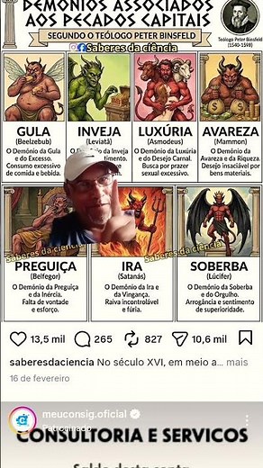 Os 7 pecados capitais